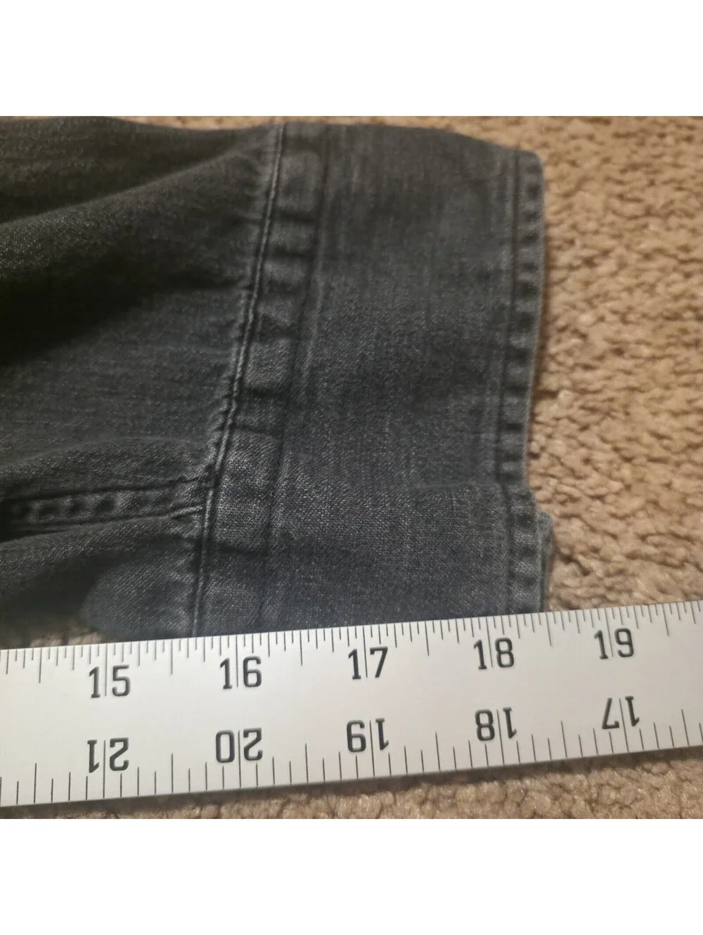 Levi's Men's XXL Black Denim Western Shirt Pearl Snap Standard Fit Red Tab